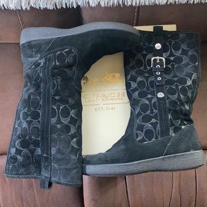 Coach Suede Boots